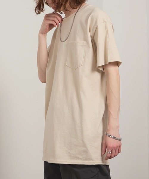 GILDAN(ギルダン)の「【GILDAN/ギルダン】ULTRA COTTON POCKET T-SHIRT ウルトラコットン ポケット半袖Tシャツ G230 無地T カットソー クルーネック 2026年春夏(Tシャツ/カットソー・メンズ・ライトブルー/ネイビー/ホワイト/マルーン/ブラック/オレンジ/ライム/グレー/サンドベージュ/アッシュグレー・L/XL/S/M)」の5枚目の写真