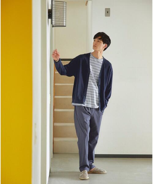 green label relaxing(グリーンレーベルリラクシング)の「ウールライク ストレッチ PLAY-PANTS パンツ -ウォッシャブル・防シワ・伸縮性-(その他パンツ・メンズ・ブラック/その他1/ナチュラル/ネイビー/ダークブラウン・XL/M/S/L)」の18枚目の写真