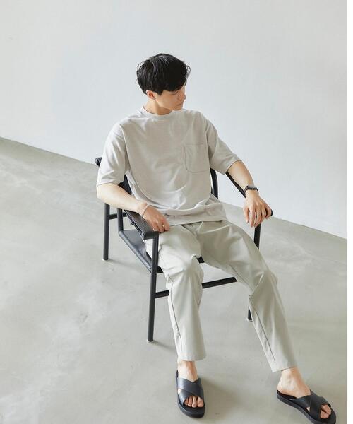 green label relaxing(グリーンレーベルリラクシング)の「ウールライク ストレッチ PLAY-PANTS パンツ -ウォッシャブル・防シワ・伸縮性-(その他パンツ・メンズ・ブラック/その他1/ナチュラル/ネイビー/ダークブラウン・XL/M/S/L)」の19枚目の写真