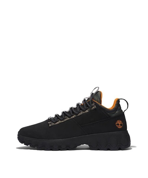 （K25370）★美品★ティンバーランド スエード スニーカー 27㎝ ブラック Timberland(ティンバーランド) / ローカットスニーカー/25.5cm