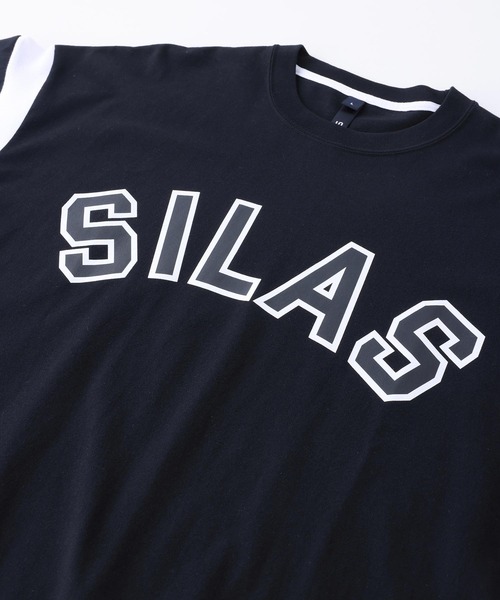 SILAS（サイラス）の「S/S BICOLOR TEE　サイラスバイカラー半袖Tシャツ（Tシャツ/カットソー・メンズ・ブラック/ホワイト/ベージュ・L/M/XL）」の11枚目の写真