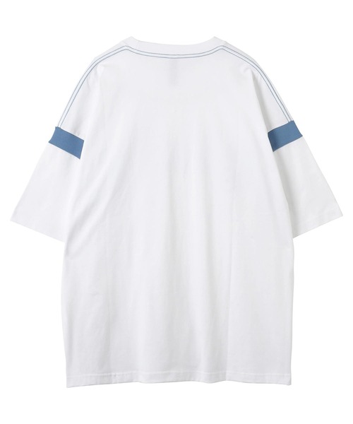 SILAS（サイラス）の「S/S BICOLOR TEE　サイラスバイカラー半袖Tシャツ（Tシャツ/カットソー・メンズ・ブラック/ホワイト/ベージュ・L/M/XL）」の16枚目の写真