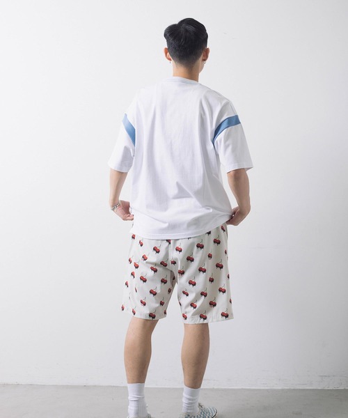 SILAS（サイラス）の「S/S BICOLOR TEE　サイラスバイカラー半袖Tシャツ（Tシャツ/カットソー・メンズ・ブラック/ホワイト/ベージュ・L/M/XL）」の22枚目の写真