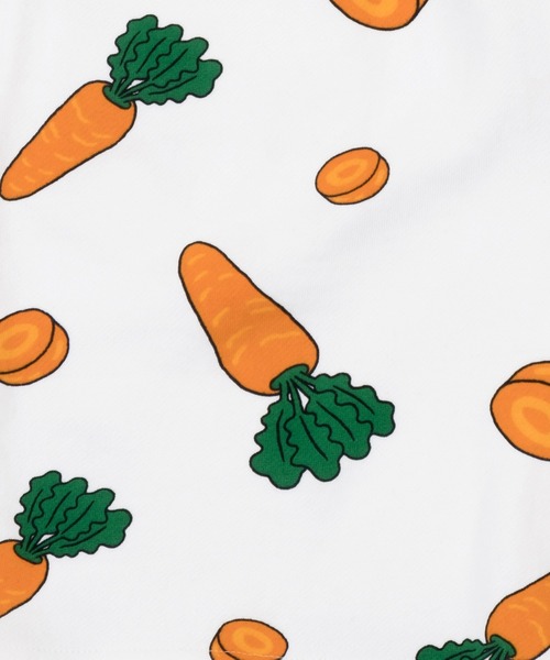 PUNYUS（プニュズ）の「フード総柄スウェットショーパン(NINJIN・LEMON・EDAMAME)（スウェットパンツ・レディース・イエロー/グリーン/オレンジ・1/2/4/3）」の20枚目の写真