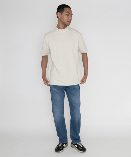 Levi's（リーバイス）の「LEVI'S(R) MADE&CRAFTED(R) モックネックTシャツ OATMEAL（Tシャツ/カットソー・メンズ・マルチ・S/M/L/XL）」の5枚目の写真
