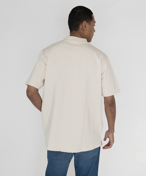 Levi's（リーバイス）の「LEVI'S(R) MADE&CRAFTED(R) モックネックTシャツ OATMEAL（Tシャツ/カットソー・メンズ・マルチ・S/M/L/XL）」の3枚目の写真