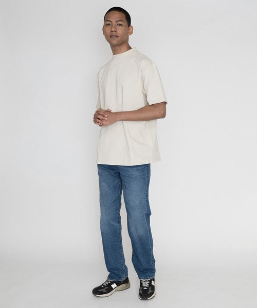 Levi's（リーバイス）の「LEVI'S(R) MADE&CRAFTED(R) モックネックTシャツ OATMEAL（Tシャツ/カットソー・メンズ・マルチ・S/M/L/XL）」の6枚目の写真