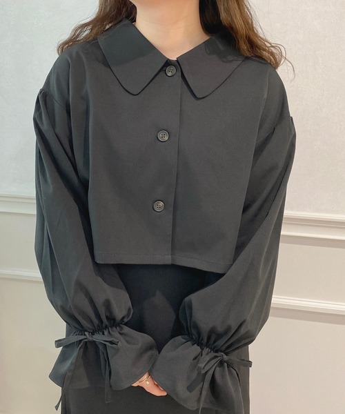 apres jour（アプレジュール）の「【セットアップ可能】アソートショートジャケット【ZOZOTOWN限定アイテム】（テーラードジャケット・レディース・ピンクベージュ/ブラウン系その他/ブラック系その他/ブラック/ベージュ・X-LARGE/フリー）」の14枚目の写真