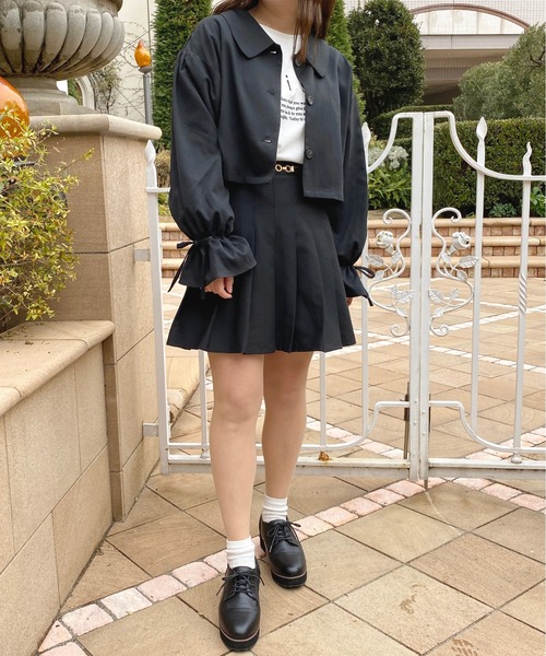 apres jour（アプレジュール）の「【セットアップ可能】アソートショートジャケット【ZOZOTOWN限定アイテム】（テーラードジャケット・レディース・ピンクベージュ/ブラウン系その他/ブラック系その他/ブラック/ベージュ・X-LARGE/フリー）」の18枚目の写真