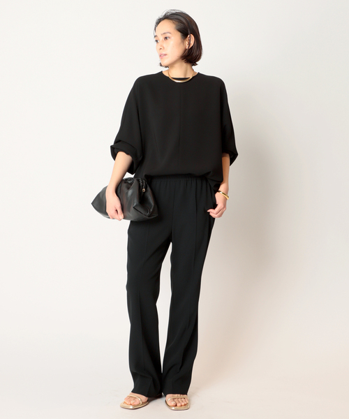 AP STUDIO（エーピーストゥディオ）の「SCENTOF Tace ブラウス（シャツ/ブラウス・レディース・ブラック/ネイビー・FREE）」の17枚目の写真