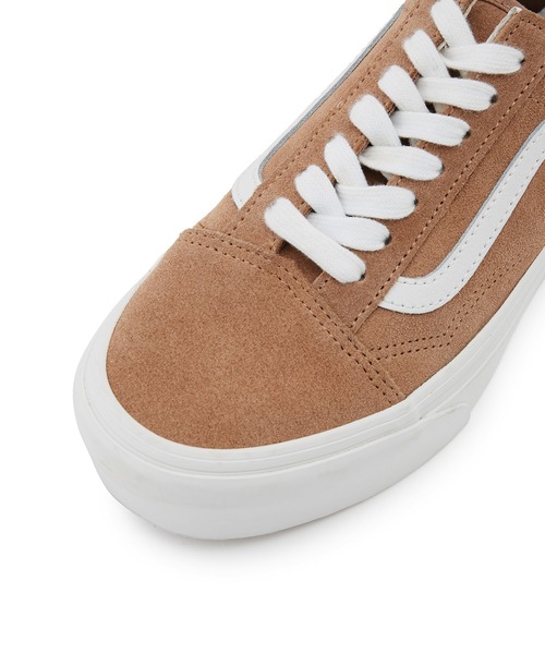 ADAM ET ROPE'（アダムエロペ）の「FEMME【VANS ADAM ET ROPE’ Exclusive】OLD SKOOL STACKFORM（スニーカー・レディース・ベージュ・23.5cm/24.5cm/23/24/25）」の9枚目の写真
