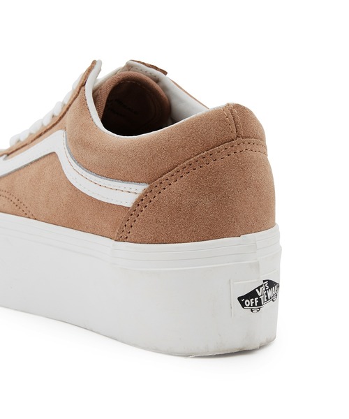 ADAM ET ROPE'（アダムエロペ）の「FEMME【VANS ADAM ET ROPE’ Exclusive】OLD SKOOL STACKFORM（スニーカー・レディース・ベージュ・23.5cm/24.5cm/23/24/25）」の10枚目の写真