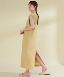 Ray BEAMS | Ray BEAMS / Vネック ノースリーブ タイト ワンピース(ワンピース)