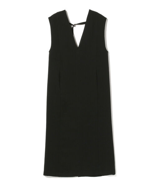 Ray BEAMS(レイビームス)の「Ray BEAMS / Vネック ノースリーブ タイト ワンピース(ワンピース・レディース・ブラック/クリーム・ONE SIZE)」の13枚目の写真