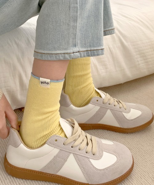 MANGROVE（マングローブ）の「ジャーマントレーナースニーカー（スニーカー・レディース・ホワイト・SMALL/MEDIUM/LARGE）」の10枚目の写真