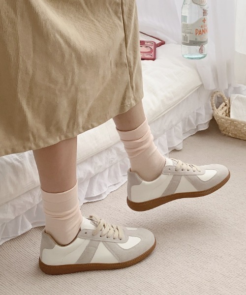 MANGROVE（マングローブ）の「ジャーマントレーナースニーカー（スニーカー・レディース・ホワイト・SMALL/MEDIUM/LARGE）」の14枚目の写真