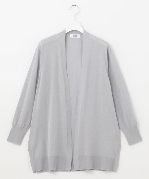 J.PRESS Ladies（J.プレス レディス）の「【洗える・UVケア】サマー カーディガン（カーディガン/ボレロ・レディース・ベージュ系/サックスブルー系/ネイビー系・SMALL）」の12枚目の写真