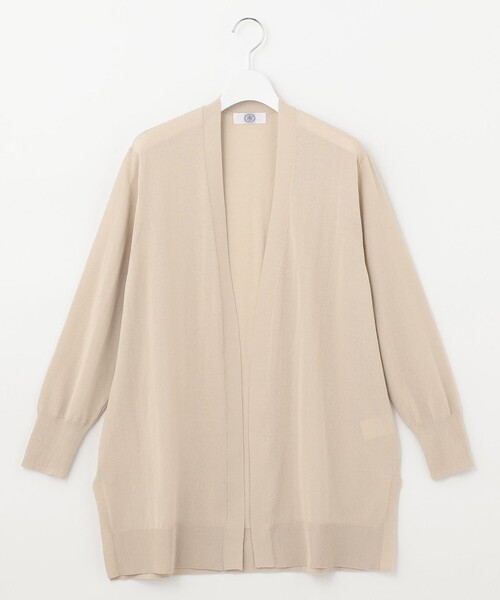 J.PRESS Ladies（J.プレス レディス）の「【洗える・UVケア】サマー カーディガン（カーディガン/ボレロ・レディース・ベージュ系/サックスブルー系/ネイビー系・SMALL）」の14枚目の写真