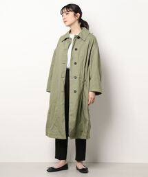 Samansa Mos2 | ステンカラーロングコート(ステンカラーコート)