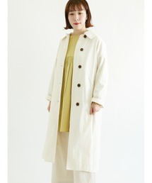 Samansa Mos2 | ステンカラーロングコート(ステンカラーコート)