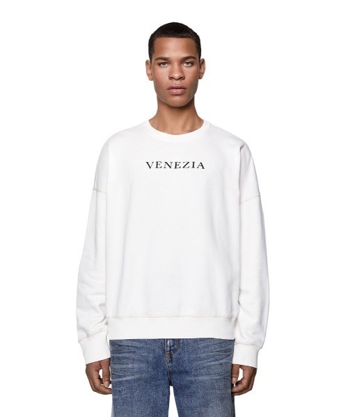 DIESEL(ディーゼル)の「メンズ スウェット バックプリント レギュラーフィット(スウェット・メンズ・ホワイト/ブラック・SMALL/MEDIUM/LARGE/X-LARGE/XX-LARGE/X-SMALL)」の7枚目の写真