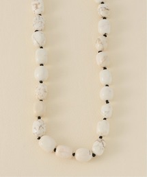 Sympathy of Soul | 【SYMPATHY OF SOUL/シンパシーオブソウル】Magnsite Tumble Necklac：ネックレス(ネックレス)