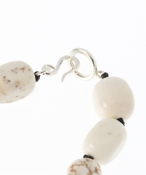 Sympathy of Soul（シンパシーオブソウル）の「【SYMPATHY OF SOUL/シンパシーオブソウル】Magnsite Tumble Necklac：ネックレス（ネックレス・レディース・ホワイト・FREE）」の3枚目の写真