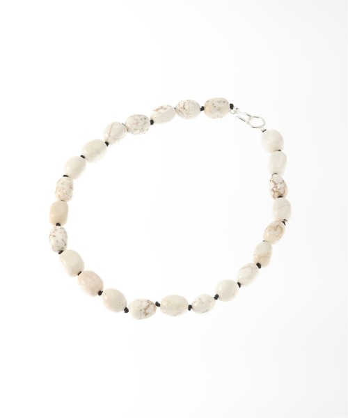 Sympathy of Soul（シンパシーオブソウル）の「【SYMPATHY OF SOUL/シンパシーオブソウル】Magnsite Tumble Necklac：ネックレス（ネックレス・レディース・ホワイト・FREE）」の2枚目の写真