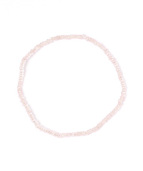 studio CLIP（スタディオクリップ）の「22ビーズゴムブレス（ヘアゴム・レディース・パープル/その他2/その他3/グレー/グリーン/その他1/ブルー/イエロー・FREE）」の6枚目の写真