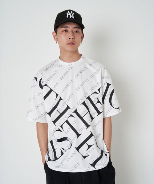 JACKROSE(ジャックローズ)の「JE-ベア天・メタルクロスロゴーSSTEE(Tシャツ/カットソー・メンズ・ホワイト/ブラック・M/L)」の4枚目の写真
