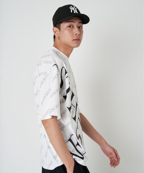 JACKROSE(ジャックローズ)の「JE-ベア天・メタルクロスロゴーSSTEE(Tシャツ/カットソー・メンズ・ホワイト/ブラック・M/L)」の6枚目の写真