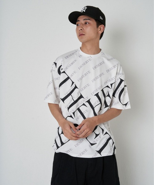 JACKROSE(ジャックローズ)の「JE-ベア天・メタルクロスロゴーSSTEE(Tシャツ/カットソー・メンズ・ホワイト/ブラック・M/L)」の5枚目の写真