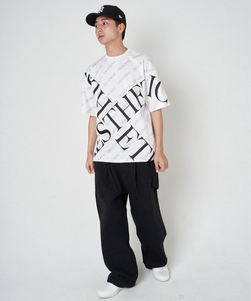 JACKROSE(ジャックローズ)の「JE-ベア天・メタルクロスロゴーSSTEE(Tシャツ/カットソー・メンズ・ホワイト/ブラック・M/L)」の12枚目の写真