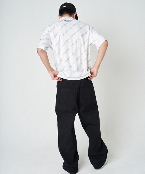 JACKROSE(ジャックローズ)の「JE-ベア天・メタルクロスロゴーSSTEE(Tシャツ/カットソー・メンズ・ホワイト/ブラック・M/L)」の15枚目の写真