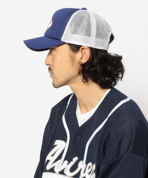 AVIREX（アヴィレックス）の「ワッペン メッシュ キャップ / WAPPEN MESH CAP / アヴィレックス / AVIREX（ハット・メンズ・ブラック/コーラル/ネイビー・FREE）」の11枚目の写真