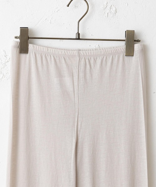 BEARDSLEY（ビアズリー）の「強燃ガーゼスパッツ（レギンス/スパッツ・レディース・ブラック/ベージュ・FREE）」の3枚目の写真