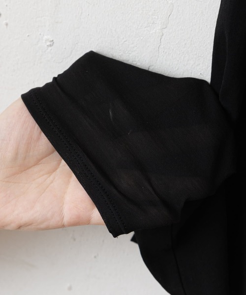 BEARDSLEY（ビアズリー）の「強燃ガーゼスパッツ（レギンス/スパッツ・レディース・ブラック/ベージュ・FREE）」の5枚目の写真