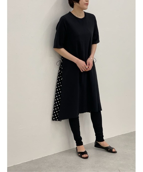 BEARDSLEY（ビアズリー）の「強燃ガーゼスパッツ（レギンス/スパッツ・レディース・ブラック/ベージュ・FREE）」の6枚目の写真