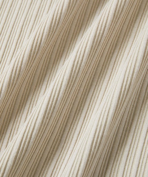 ADAM ET ROPE'（アダムエロペ）の「【WEB限定】カットフォルムロードレス（ワンピース・レディース・ブラック/ベージュ系その他2/グリーン・FREE）」の18枚目の写真