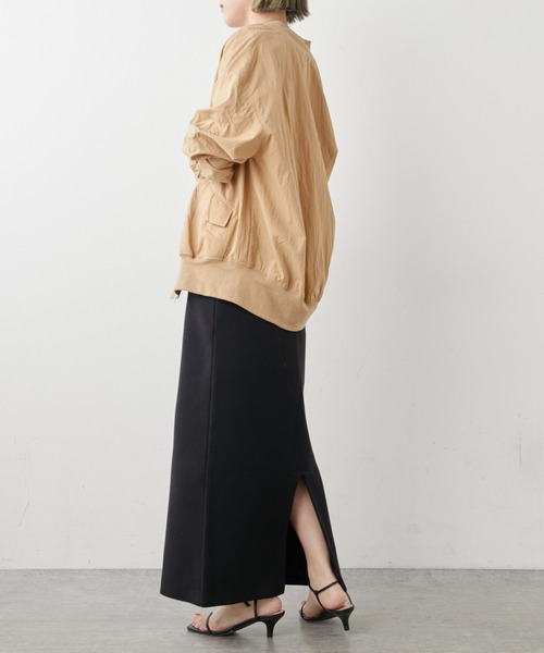 Omekashi（オメカシ）の「MA-1（MA-1・レディース・キャメル/オフホワイト・FREE）」の14枚目の写真