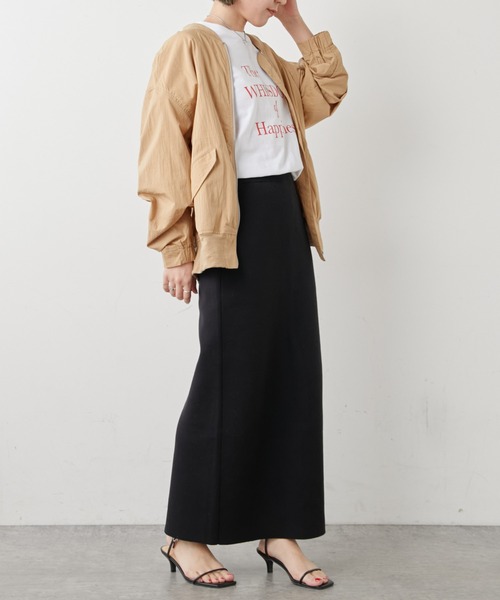 Omekashi（オメカシ）の「MA-1（MA-1・レディース・キャメル/オフホワイト・FREE）」の16枚目の写真