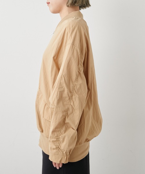 Omekashi（オメカシ）の「MA-1（MA-1・レディース・キャメル/オフホワイト・FREE）」の18枚目の写真