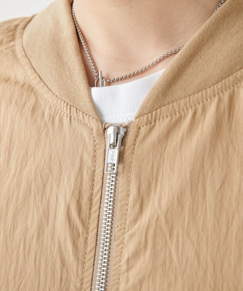 Omekashi（オメカシ）の「MA-1（MA-1・レディース・キャメル/オフホワイト・FREE）」の20枚目の写真