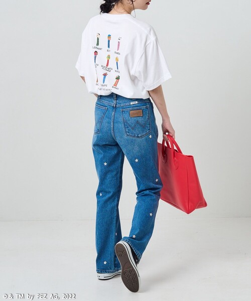 FREAK'S STORE(フリークスストア)の「PEZ 9dispenser T-shirt/ ペッツ9ディスペンサーTシャツ(Tシャツ/カットソー・レディース・ホワイト・フリ-)」の12枚目の写真
