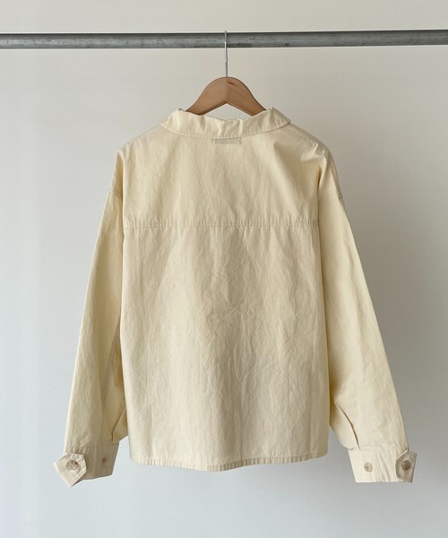 CANAL JEAN（キャナルジーン）の「RED CHOP WORKS(レッドチョップワークス) ポケットジャケット（その他アウター・レディース・グレー/オフホワイト・ONE SIZE）」の13枚目の写真