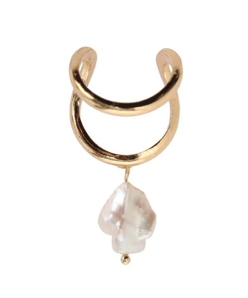 merry jenny（メリージェニー）の「バロックパールダブルリング（リング・レディース・シルバー/ゴールド・FREE）」の7枚目の写真