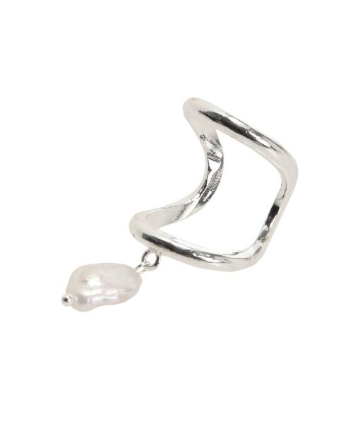 merry jenny（メリージェニー）の「バロックパールダブルリング（リング・レディース・シルバー/ゴールド・FREE）」の5枚目の写真