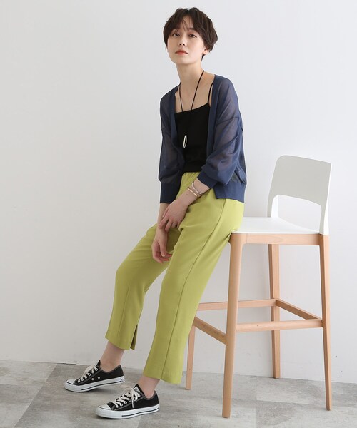 INDIVI（インディヴィ）の「【日本製】インナーキャミソール（タンクトップ・レディース・ライトグレー/ホワイト系/ブラック/ブルー・19/05/40/13/36/38/15 ）」の18枚目の写真