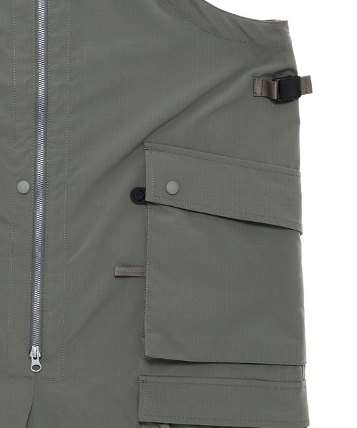 DAIWA PIER39（ダイワピア39）の「DAIWA PIER39 Tech Mil Flight OverAlls BP-39022（サロペット/オーバーオール・メンズ・ネイビー/グリーン・MEDIUM/LARGE）」の10枚目の写真