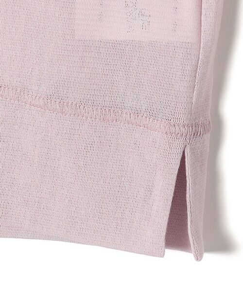 SHIPS(シップス)の「【SHIPS別注】assiette:〈手洗い可能〉チュールショートスリーブ(Tシャツ/カットソー・レディース・ホワイト系その他/ピンク系その他・ONE SIZE)」の7枚目の写真
